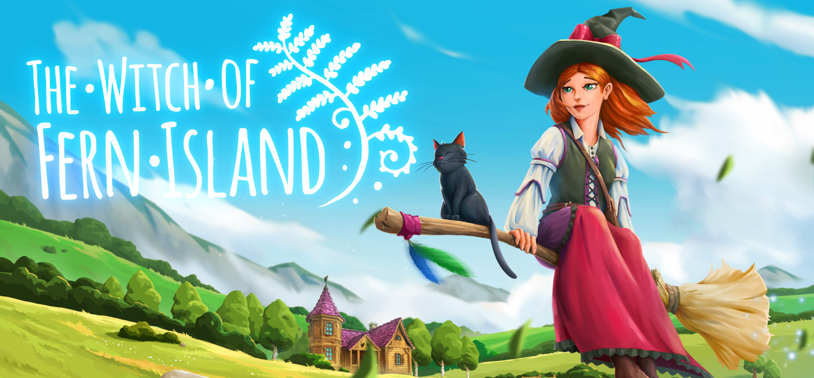 The Witch of Fern Island key art